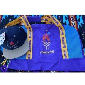 Olympic Snapback Hat Logo 7 Atlanta & duffle Bag
